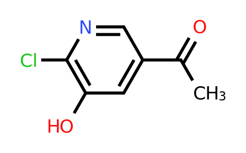 CAS 1211521-21-9 | 1-(6-Chloro-5-hydroxypyridin-3-YL)ethan-1-one