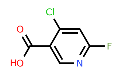 CAS 1211525-00-6 | 4-Chloro-6-fluoronicotinic acid
