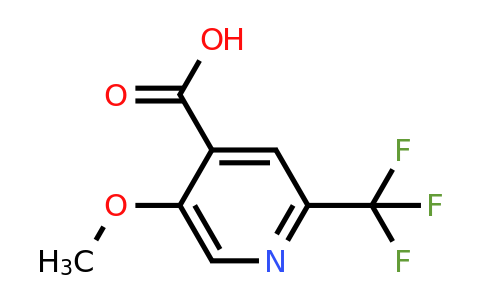 CAS 1211525-32-4 | 5-Methoxy-2-(trifluoromethyl)pyridine-4-carboxylic acid
