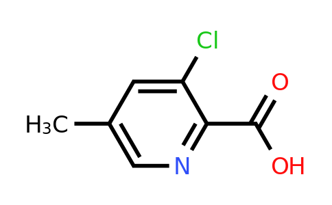 CAS 1211527-12-6 | 3-Chloro-5-methylpyridine-2-carboxylic acid