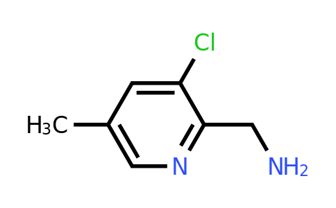 CAS 1211529-71-3 | (3-Chloro-5-methylpyridin-2-YL)methanamine