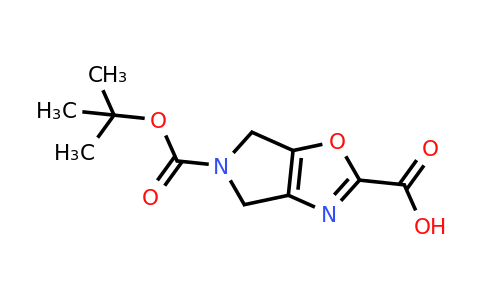 CAS 1211529-82-6 | 5-[(tert-butoxy)carbonyl]-4H,5H,6H-pyrrolo[3,4-d][1,3]oxazole-2-carboxylic acid