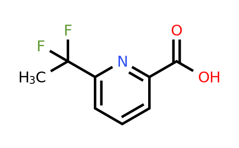 CAS 1211529-86-0 | 6-(1,1-Difluoroethyl)picolinic acid