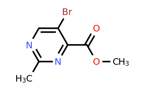 CAS 1211530-20-9 | Methyl 5-bromo-2-methylpyrimidine-4-carboxylate