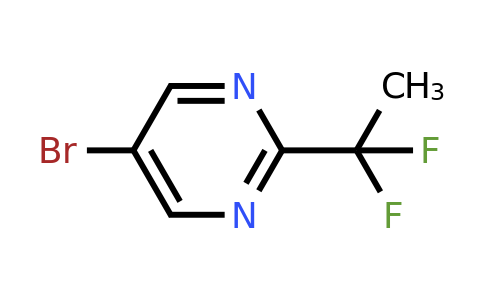 CAS 1211530-92-5 | 5-bromo-2-(1,1-difluoroethyl)pyrimidine