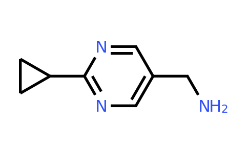 CAS 1211533-28-6 | (2-Cyclopropylpyrimidin-5-yl)methanamine