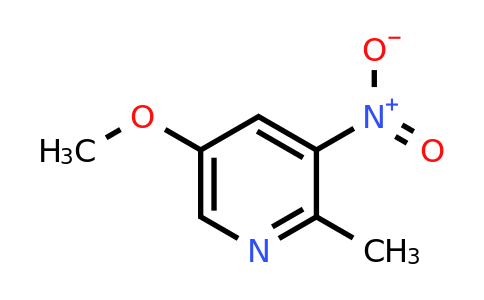 CAS 1211534-67-6 | 5-Methoxy-2-methyl-3-nitro-pyridine