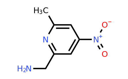 CAS 1211534-90-5 | (6-Methyl-4-nitropyridin-2-YL)methanamine