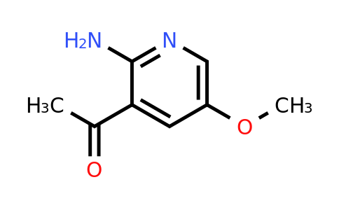 CAS 1211535-33-9 | 1-(2-Amino-5-methoxypyridin-3-YL)ethan-1-one
