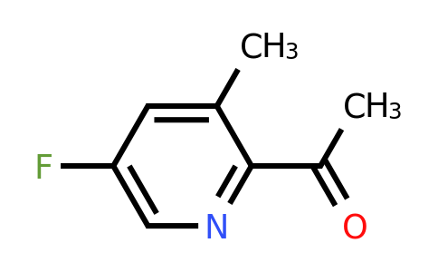CAS 1211535-74-8 | 1-(5-Fluoro-3-methylpyridin-2-YL)ethan-1-one