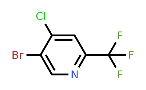 CAS 1211537-20-0 | 5-Bromo-4-chloro-2-(trifluoromethyl)pyridine