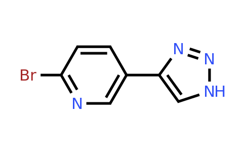 CAS 1211537-50-6 | 2-Bromo-5-(1H-1,2,3-triazol-4-YL)pyridine