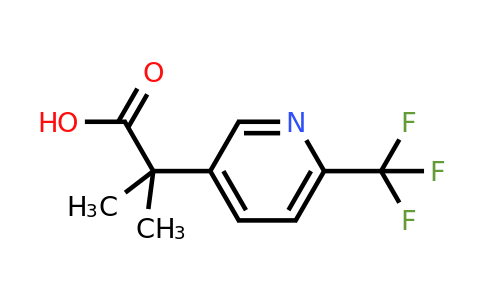 CAS 1211537-67-5 | 2-methyl-2-[6-(trifluoromethyl)pyridin-3-yl]propanoic acid
