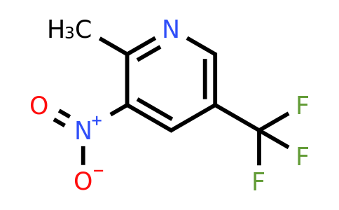 CAS 1211537-69-7 | 2-methyl-3-nitro-5-(trifluoromethyl)pyridine