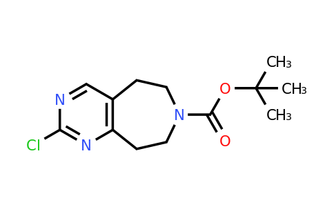 CAS 1211538-47-4 | Tert-butyl 2-chloro-5,6,8,9-tetrahydro-7H-pyrimido[4,5-D]azepine-7-carboxylate