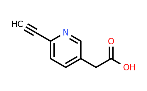 CAS 1211540-18-9 | 2-(6-ethynylpyridin-3-yl)acetic acid