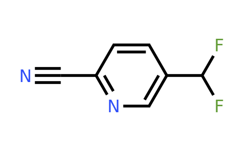 CAS 1211540-57-6 | 5-(difluoromethyl)pyridine-2-carbonitrile