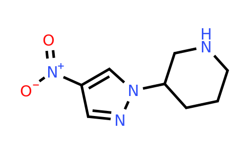 CAS 1211540-99-6 | 3-(4-nitro-1H-pyrazol-1-yl)piperidine