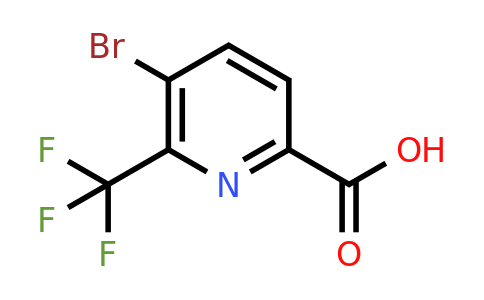 CAS 1211541-06-8 | 5-bromo-6-(trifluoromethyl)pyridine-2-carboxylic acid
