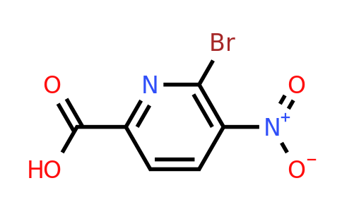 CAS 1211578-33-4 | 6-bromo-5-nitropyridine-2-carboxylic acid