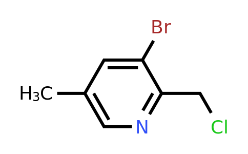 CAS 1211578-73-2 | 3-bromo-2-(chloromethyl)-5-methyl-pyridine