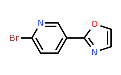 CAS 1211579-81-5 | 2-(6-Bromopyridin-3-YL)oxazole
