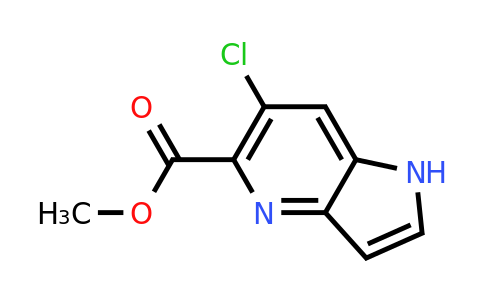 CAS 1211580-34-5 | methyl 6-chloro-1H-pyrrolo[3,2-b]pyridine-5-carboxylate