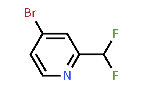 CAS 1211580-54-9 | 4-Bromo-2-(difluoromethyl)pyridine