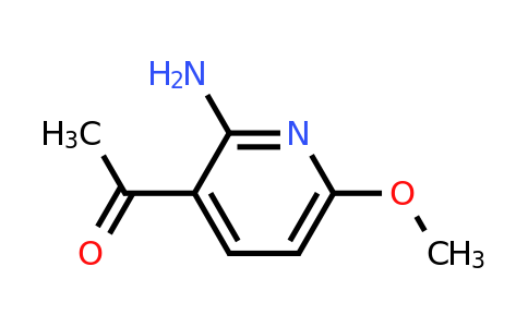 CAS 1211580-97-0 | 1-(2-Amino-6-methoxypyridin-3-YL)ethan-1-one