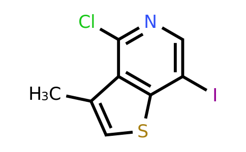 CAS 1211581-44-0 | 4-chloro-7-iodo-3-methylthieno[3,2-c]pyridine