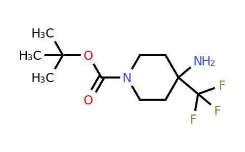 CAS 1211582-61-4 | tert-butyl 4-amino-4-(trifluoromethyl)piperidine-1-carboxylate