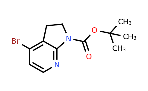 CAS 1211582-69-2 | tert-butyl 4-bromo-1H,2H,3H-pyrrolo[2,3-b]pyridine-1-carboxylate