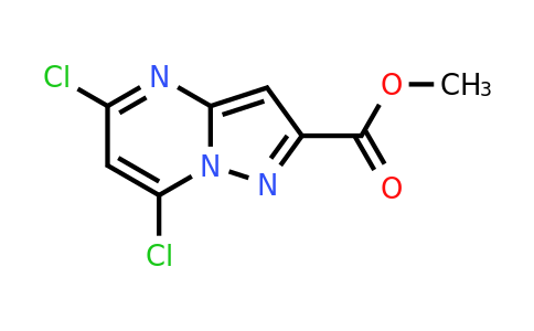 CAS 1211583-00-4 | methyl 5,7-dichloropyrazolo[1,5-a]pyrimidine-2-carboxylate