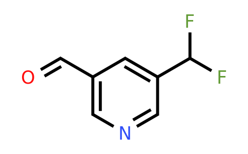 CAS 1211583-76-4 | 5-(Difluoromethyl)nicotinaldehyde