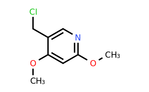 CAS 1211584-99-4 | 5-(Chloromethyl)-2,4-dimethoxypyridine