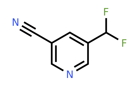 CAS 1211585-14-6 | 5-(Difluoromethyl)nicotinonitrile