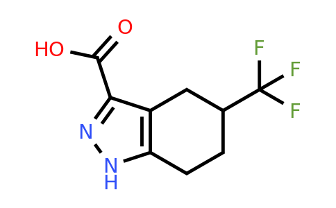 CAS 1211585-38-4 | 5-(trifluoromethyl)-4,5,6,7-tetrahydro-1H-indazole-3-carboxylic acid