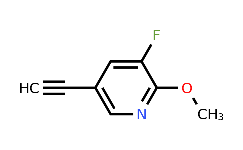 CAS 1211587-10-8 | 5-Ethynyl-3-fluoro-2-methoxypyridine