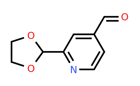 CAS 1211587-18-6 | 2-(1,3-Dioxolan-2-YL)isonicotinaldehyde
