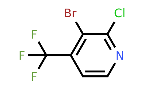CAS 1211588-39-4 | 3-Bromo-2-chloro-4-(trifluoromethyl)pyridine