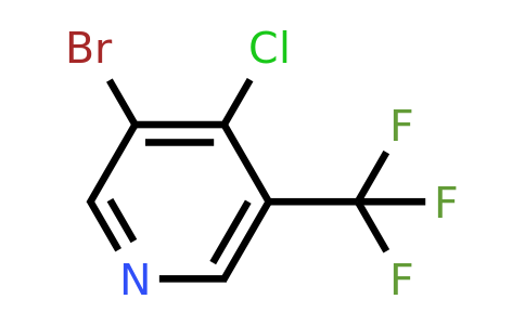 CAS 1211588-46-3 | 3-Bromo-4-chloro-5-(trifluoromethyl)pyridine