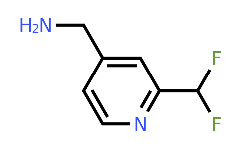 CAS 1211589-22-8 | [2-(Difluoromethyl)pyridin-4-YL]methanamine
