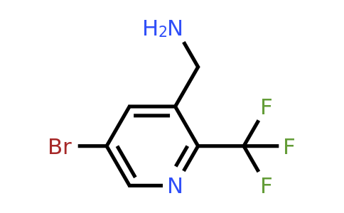 CAS 1211589-60-4 | [5-Bromo-2-(trifluoromethyl)pyridin-3-YL]methylamine