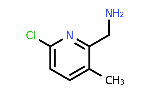 CAS 1211590-08-7 | (6-Chloro-3-methylpyridin-2-YL)methanamine