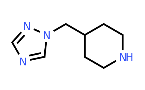 CAS 1211590-58-7 | 4-[(1H-1,2,4-triazol-1-yl)methyl]piperidine