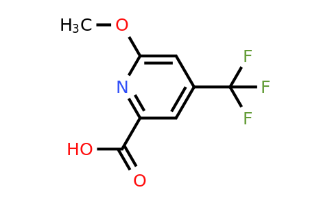 CAS 1211590-72-5 | 6-Methoxy-4-(trifluoromethyl)pyridine-2-carboxylic acid