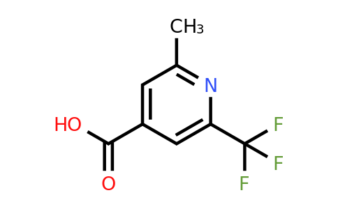 CAS 1211590-99-6 | 2-Methyl-6-(trifluoromethyl)isonicotinic acid