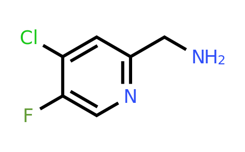 CAS 1211592-49-2 | (4-Chloro-5-fluoropyridin-2-YL)methylamine