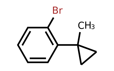 CAS 1211594-34-1 | 1-bromo-2-(1-methylcyclopropyl)benzene