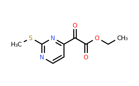 CAS 1211595-04-8 | Ethyl 2-(2-(methylthio)pyrimidin-4-yl)-2-oxoacetate